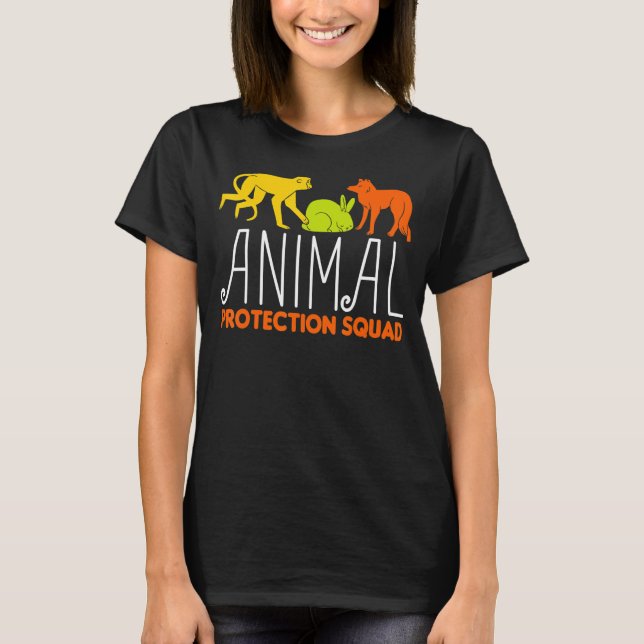 T-shirt Animaux au-dessus des gens Animaux Activistes Seco (Devant)