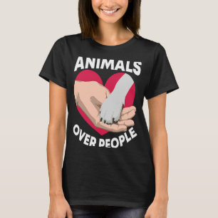 T-shirt Animaux au-dessus des gens Animaux Activistes Seco