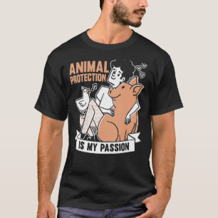 T-shirt Animaux au-dessus des gens Animaux Activistes Seco