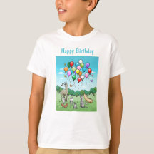 Animaux avec ballons
