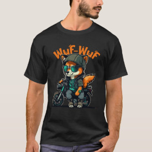T-shirt Animaux Chien Chat Hibou Renard Mignon  7