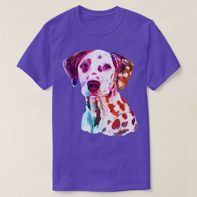 T-shirt Animaux Chien Dalmatie (Design devant)