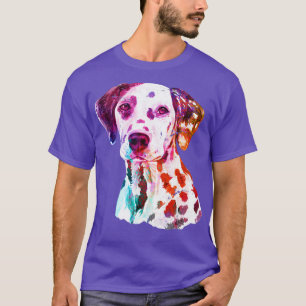 T-shirt Animaux Chien Dalmatie
