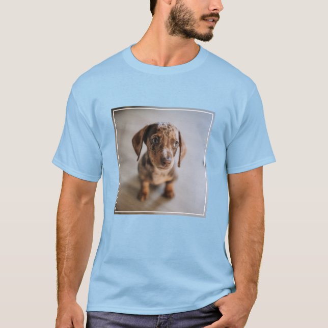 T-shirt Animaux de bébés cutest | Chiot Brown (Devant)