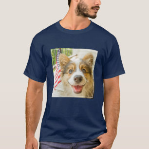 T-shirt Animaux de bébés cutest Chiot de Corgi Patriotiq