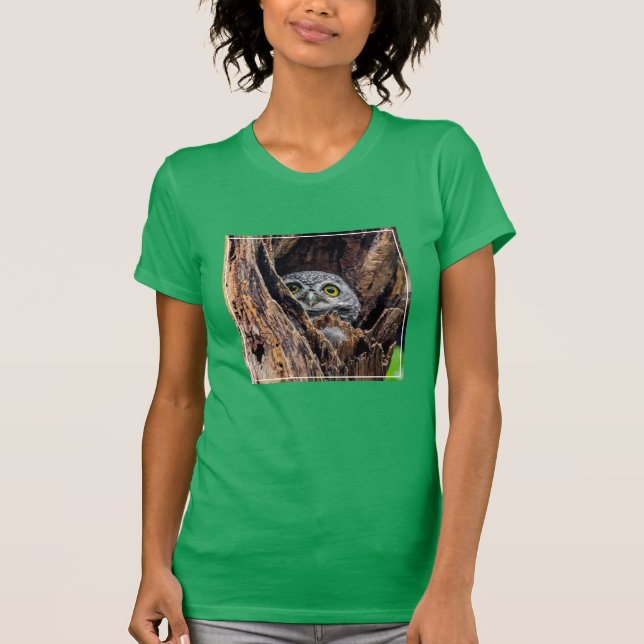 T-shirt Animaux de bébés cutest | Chouette tachetée (Devant)