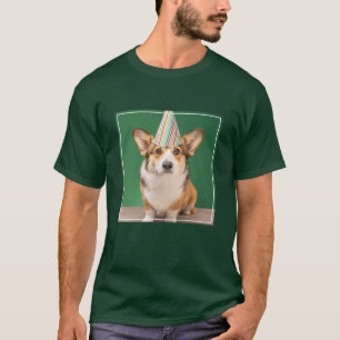 T-shirt Animaux de bébés cutest   Corgi Anniversaire Chiot