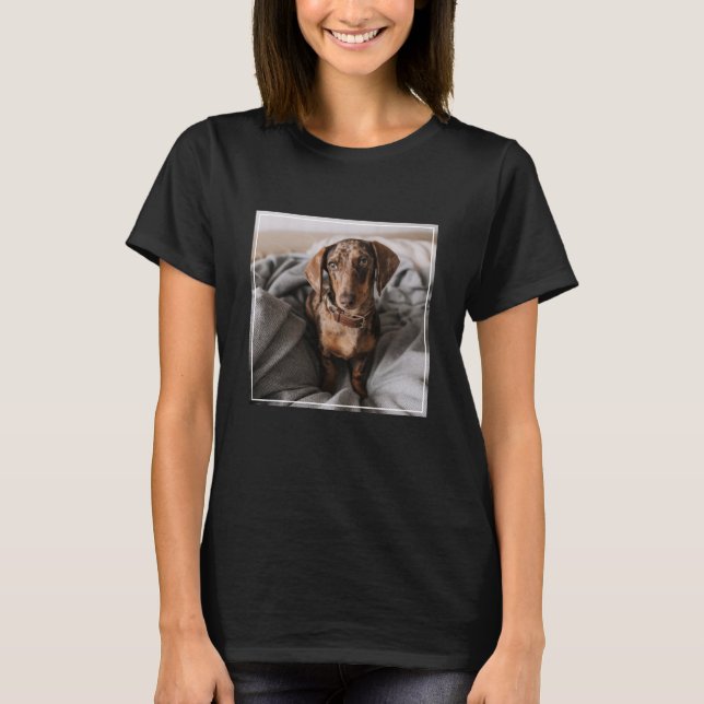T-shirt Animaux de bébés cutest | Dachshund Dachshund Dach (Devant)