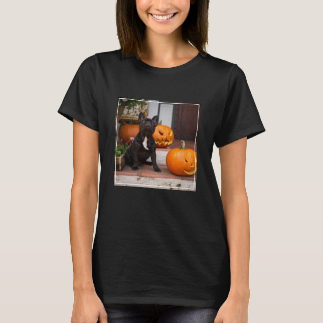T-shirt Animaux de bébés cutest | French Bulldog Halloween (Devant)