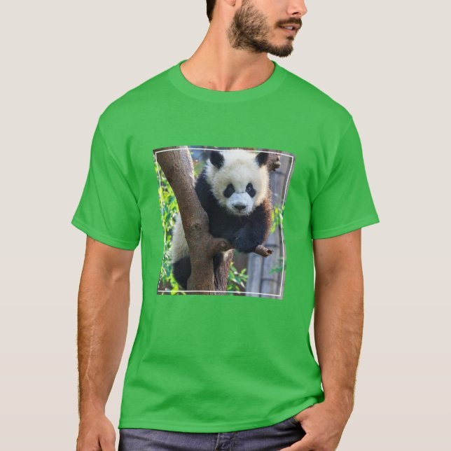 T-shirt Animaux de bébés cutest | Géant Panda Cub (Devant)