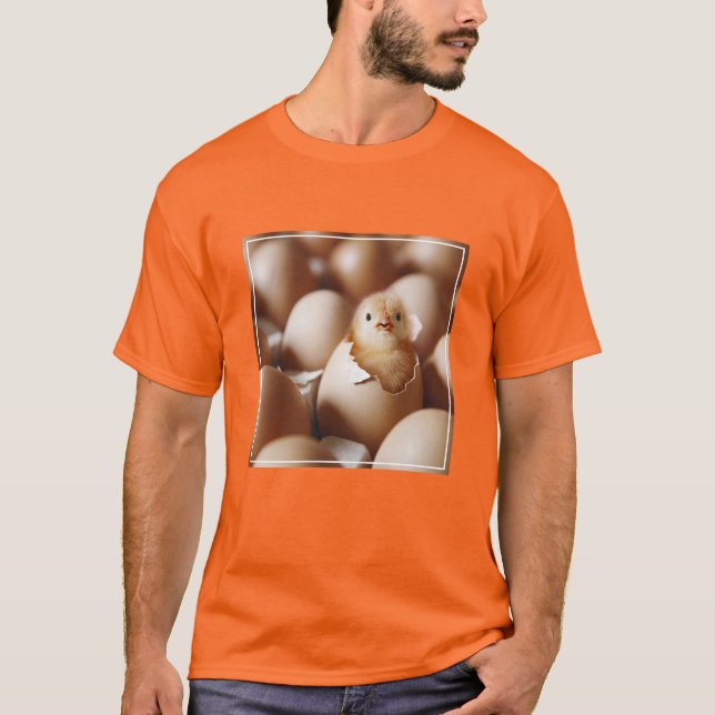 T-shirt Animaux de bébés cutest | Nouveau bébé poussin (Devant)