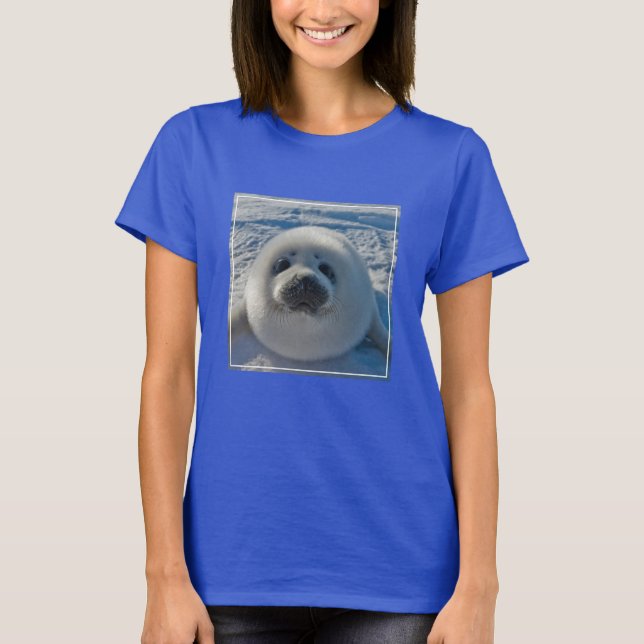 T-shirt Animaux de bébés cutest | Phoque bébé (Devant)