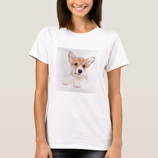 T-shirt Animaux de bébés cutest | Sweet Baby Corgi (Devant)