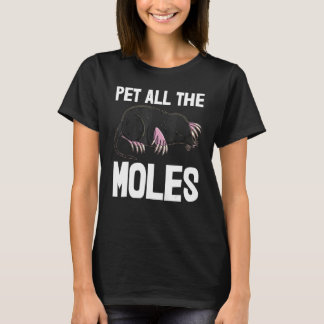 T-shirt Animaux de compagnie All Mole Femmes mignonne Peti