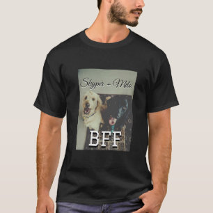 T-shirt Animaux de compagnie amis besties ajouter nom anim