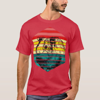 T-shirt Animaux de compagnie Cochon de Guinée rétro