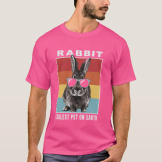 T-shirt Animaux de compagnie les plus froids de lapin sur 