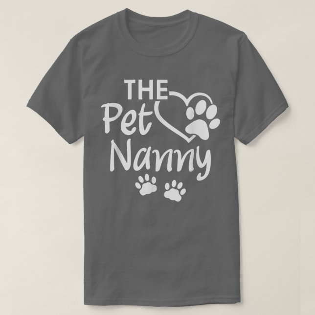 T-shirt Animaux de compagnie Nanny Animaux de compagnie as (Design devant)