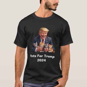 T-shirt Animaux de compagnie pour Trump 2024
