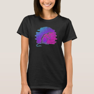 T-shirt Animaux de compagnie propriétaire Rat Retro 90s Va