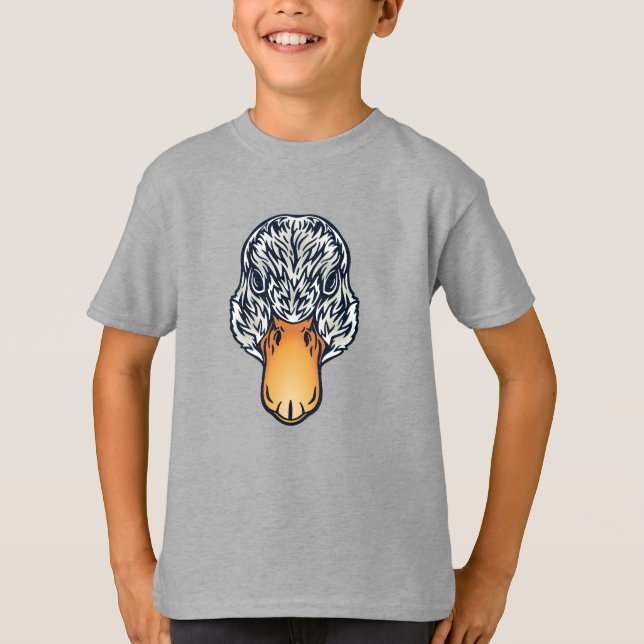 T-shirt Animaux de ferme amis Canard canard (Devant)