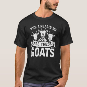 T-shirt Animaux de ferme Chèvre d'élevage