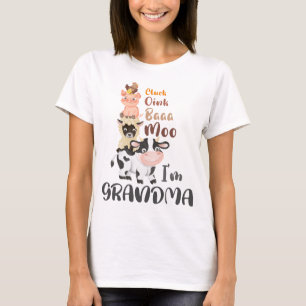 T-shirt Animaux de ferme premier anniversaire jumelé Gigi