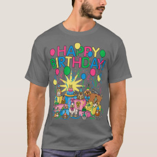 T-shirt Animaux de fête d'anniversaire