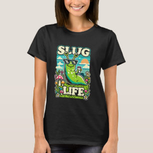 T-shirt Animaux de jardinage de limaces paresseuses pour l