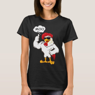 T-shirt Animaux de la ferme vachepoulet Meuh  Poulet