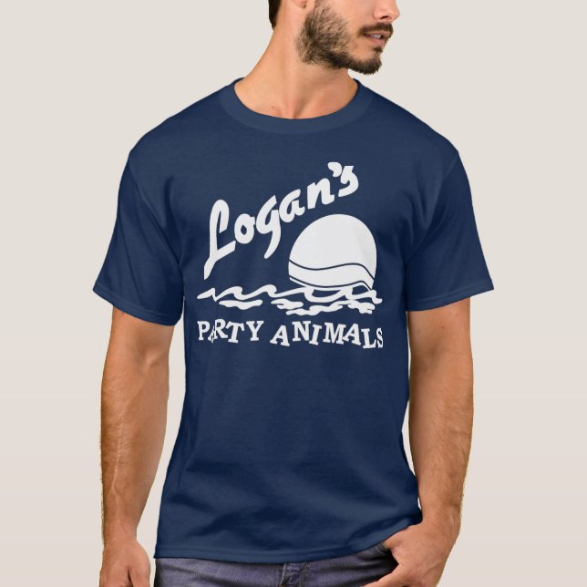 T-shirt Animaux de la fête des Logans (Devant)