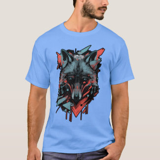 T-shirt Animaux de la forêt de loups animal sauvage meute