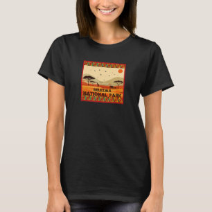 T-shirt Animaux de la savane africaine Paysage Belezma Nat