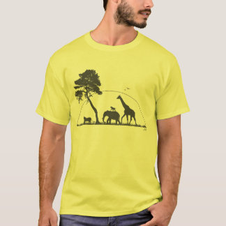 T-shirt Animaux de l'Afrique