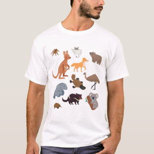 T-shirt Animaux de l'Australie faune australienne