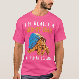 T-shirt Animaux de mer Hermite Crabe Louvain Hermite Crabe