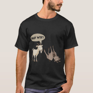 T-shirt Animaux de montagne Hilarious, chèvre d'évanouisse