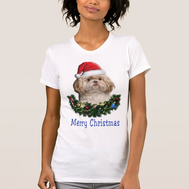 T-shirt Animaux de Noël (Devant)