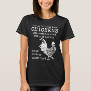 T-shirt Animaux de poulet e Scoop Cool