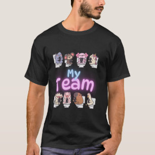 T-shirt Animaux d'humour de toilette, Cadeau de salle de b