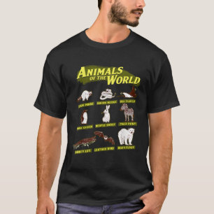 T-shirt Animaux Du Monde Déchets Panda Danger Noodle Nam