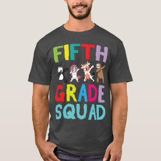T-shirt Animaux Élèves Dabbing Backo École Cinquième rétro