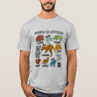 T-shirt Animaux En Australie