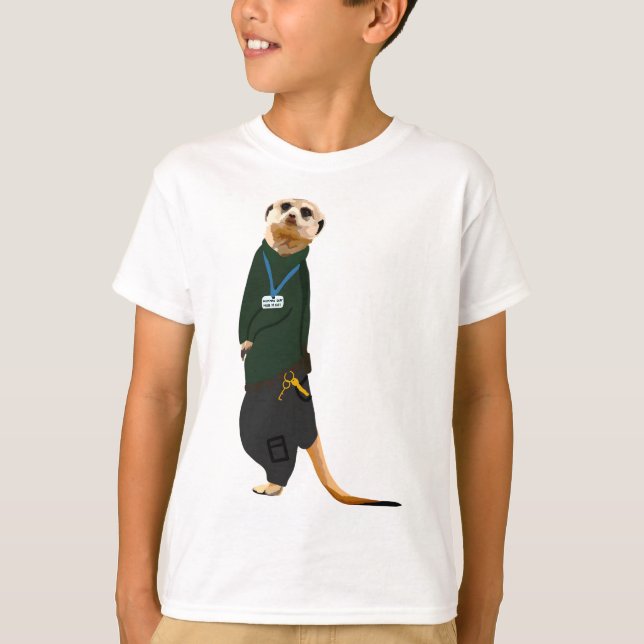 T-shirt Animaux en tant que gardiens de table (Devant)