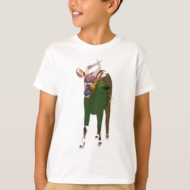 T-shirt Animaux en tant que gardiens de table (Devant)