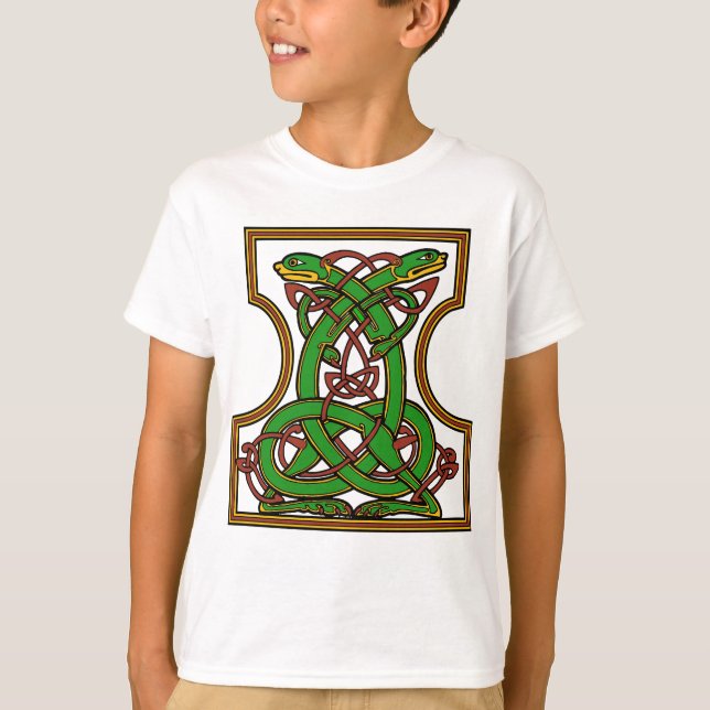 T-shirt Animaux enlacés par Celtic (Devant)