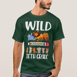 T-shirt Animaux Étudiants Heureux De Retourner À L'École W