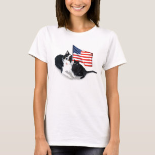 T-shirt Animaux familiers patriotiques