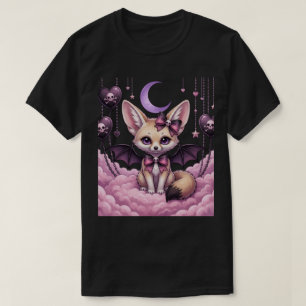 T-shirt Animaux gothiques Kawaii Pastel Sombre Art Mignon