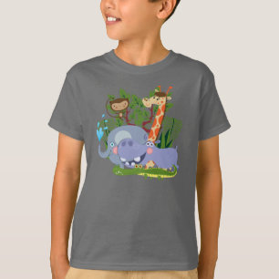 T-shirt Animaux mignons de safari